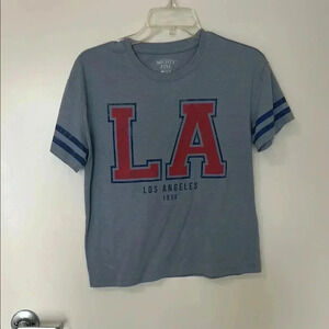 Mighty Fine woman LA Graphic T-Shirt